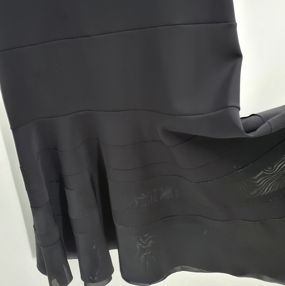 Women's Chiara Boni La Petite Robe Black Dress Size 46 / US 10 - Picture 4 of 6